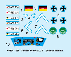 1/35 German Fennek LGS German Version - Hobby Sense