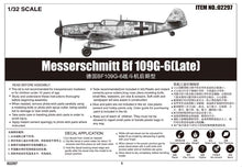 1/32 Messerschmitt Bf 109G-6 Late - Hobby Sense