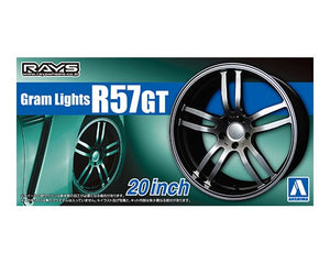 Selection of 1/24 Aoshima Rims and Tuning Accessories - Hobby Sense