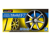 Selection of 1/24 Aoshima Rims and Tuning Accessories - Hobby Sense