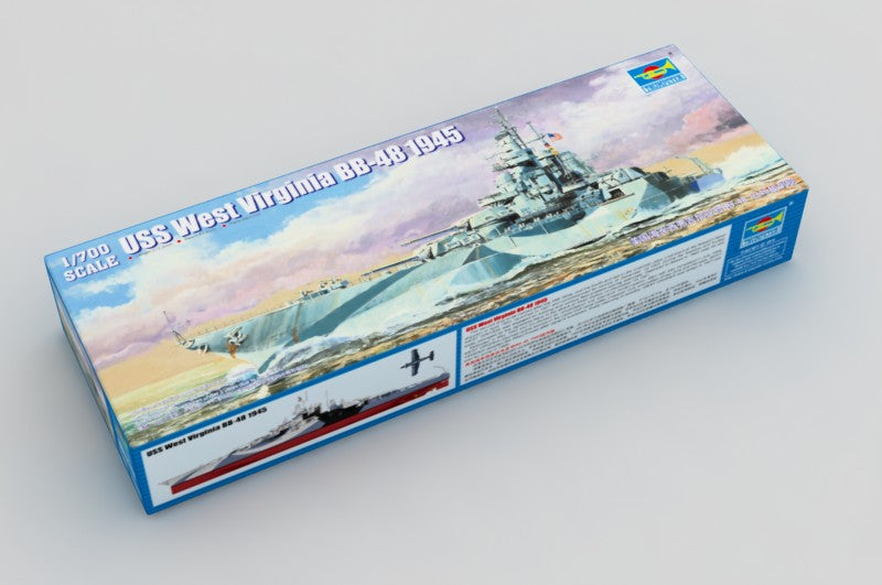 1/700 USS West Virginia BB48 Battleship 1945 - Hobby Sense