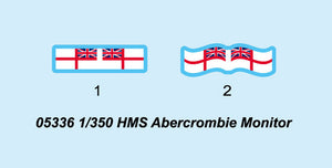 1/350 HMS Abercrombie Monitor - Hobby Sense