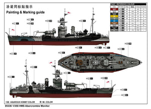 1/350 HMS Abercrombie Monitor - Hobby Sense