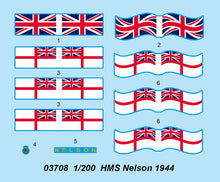 1/200 HMS Nelson 1944 - Hobby Sense