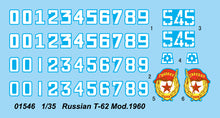 1/35 Russian T62 Mod 1960 Tank - Hobby Sense