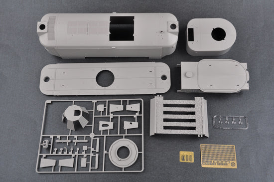 1/35 German Armored Train Panzertriebwagen Nr16 - Hobby Sense