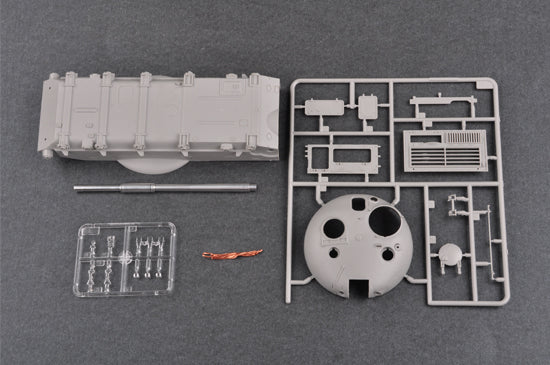 1/35 Russian T62 Mod 1975 Tank w/KMT6 Mine Plow - Hobby Sense