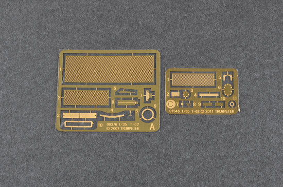 1/35 Russian T62 Mod 1975 Tank w/KMT6 Mine Plow - Hobby Sense