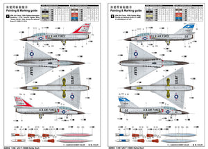 1/48 US F106B Delta Dart - Hobby Sense