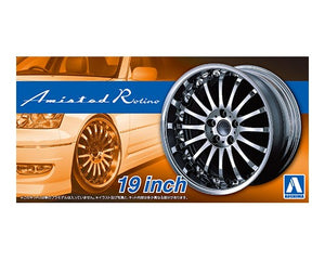 Selection of 1/24 Aoshima Rims and Tuning Accessories - Hobby Sense