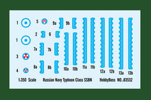 1/350 Russian Navy Typhoon Class SSBN - Hobby Sense