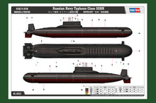 1/350 Russian Navy Typhoon Class SSBN - Hobby Sense