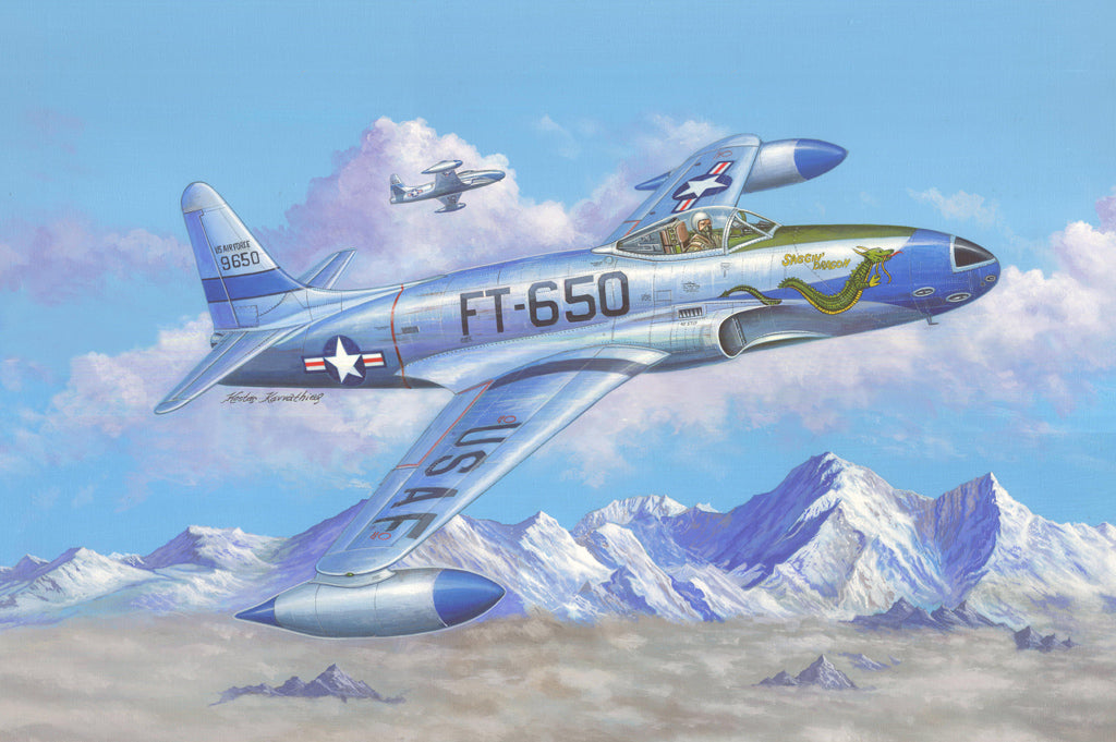 1/48 F-80C Shooting Star Fighter - Hobby Sense