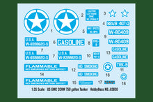 1/35 GMC CCKW 750 Gallon Tanker - Hobby Sense