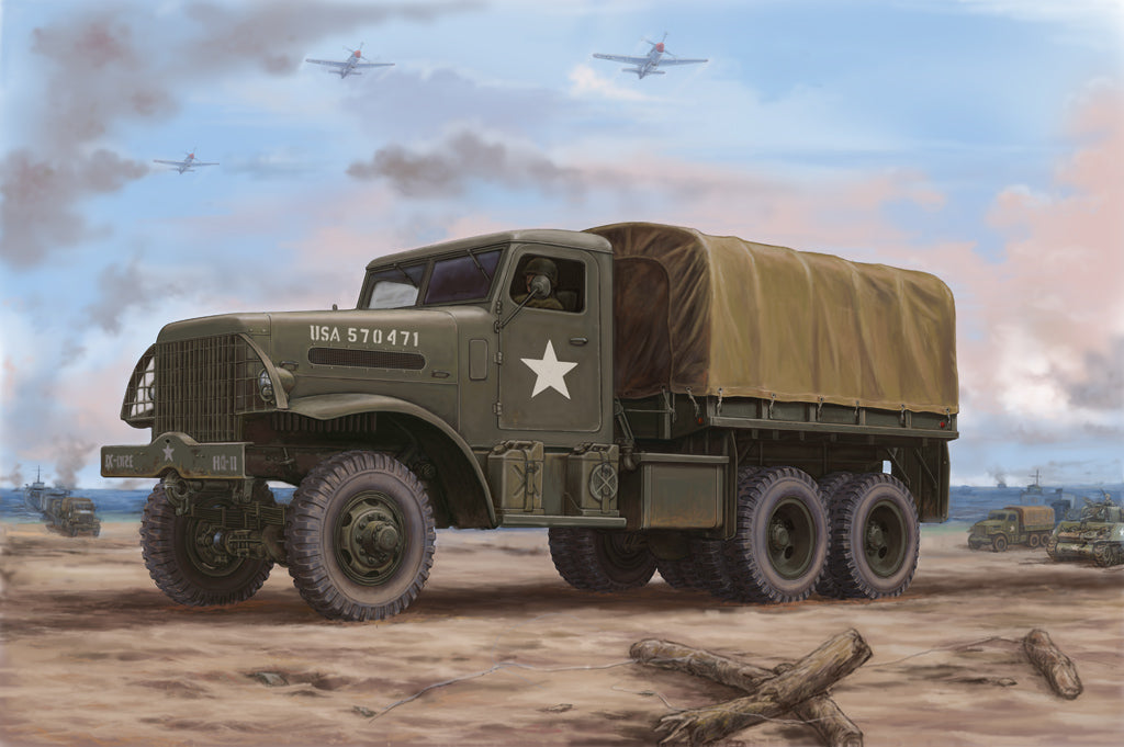 1/35 US White 666 Cargo Truck (Hard Top) - Hobby Sense