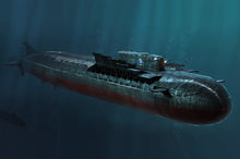 1/350 Russian Navy SSGN Oscar II Class Kursk Cruise Missile Submarine - Hobby Sense