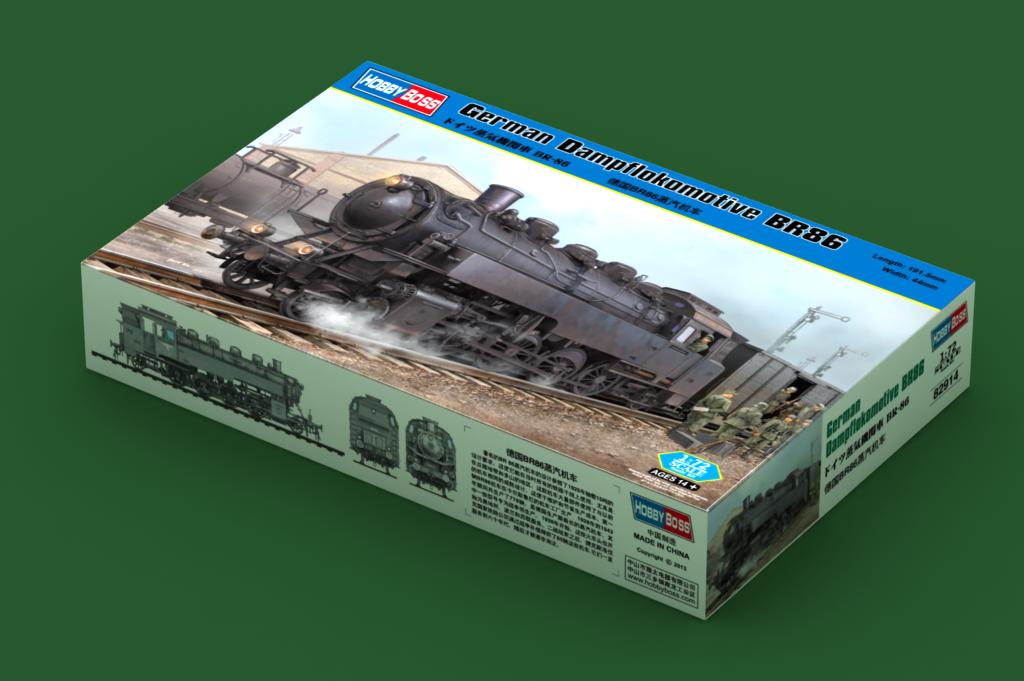 1/72 German Dampflokomotive BR86 - Hobby Sense