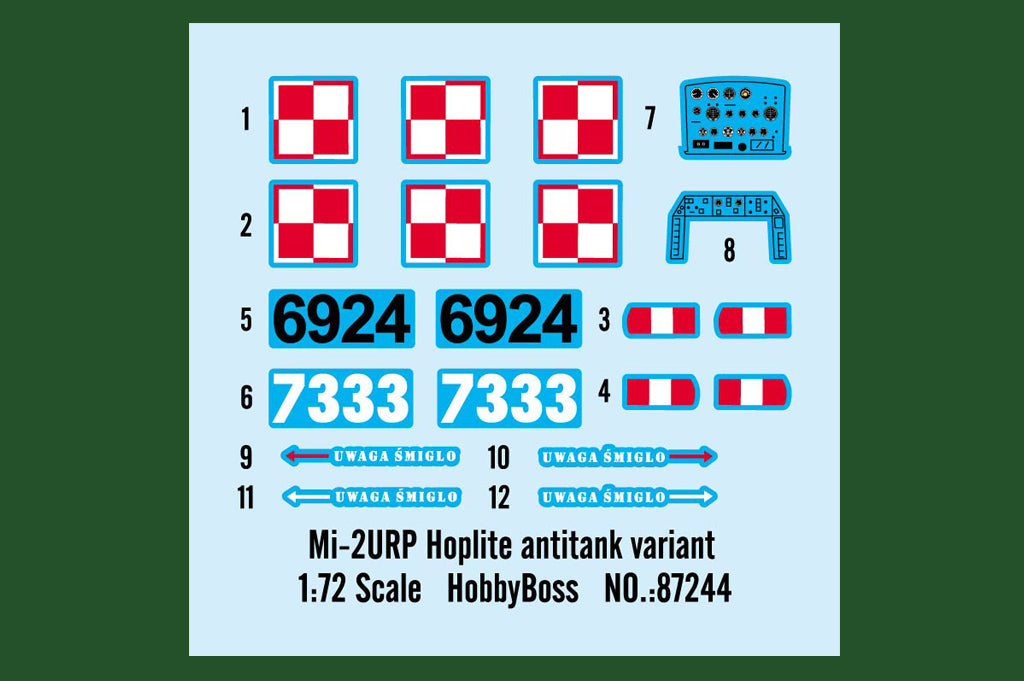 1/72 Mi-2URP Hoplite Antitank Variant - Hobby Sense