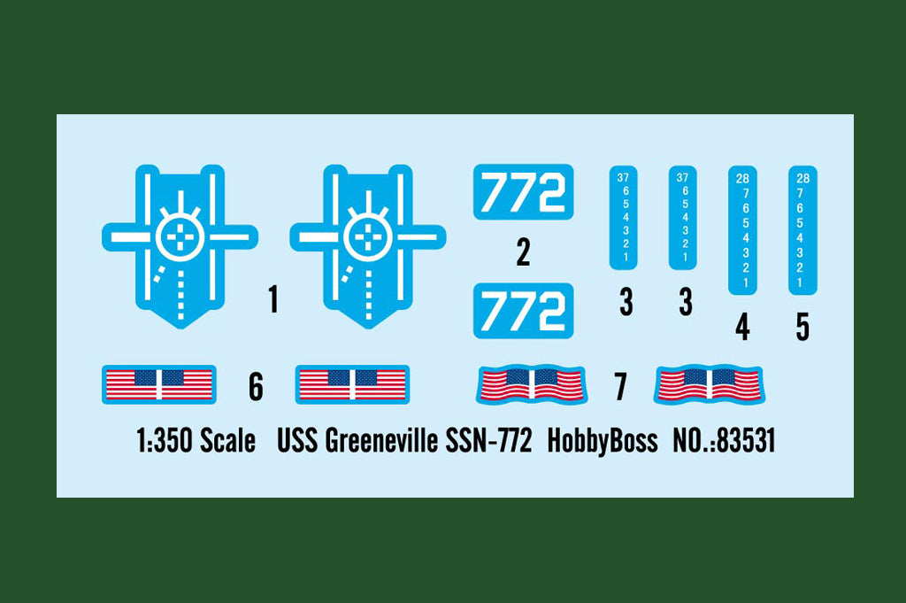 1/350 USS Greeneville SSN-772 - Hobby Sense