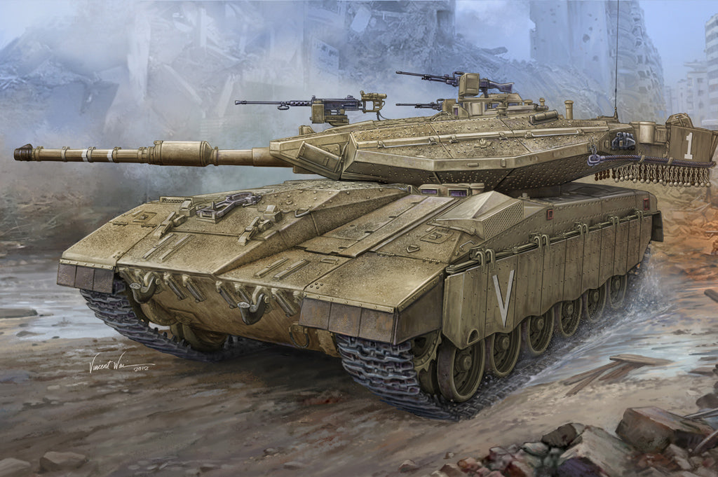 1/35 IDF Merkava Mk.IIID LIC - Hobby Sense
