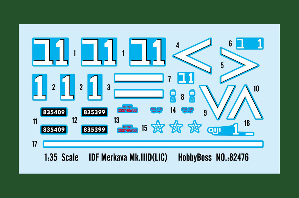 1/35 IDF Merkava Mk.IIID LIC - Hobby Sense