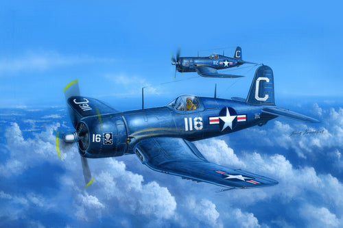 1/48 F4U4 Corsair Early Version - Hobby Sense