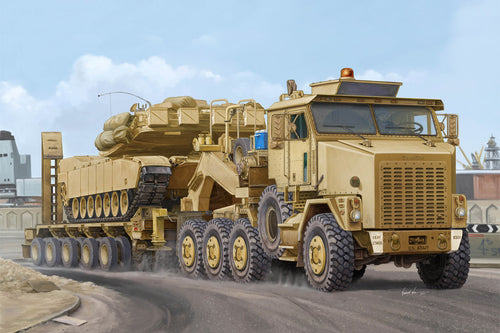 1/35 M1070 Truck Tractor & M1000 Heavy Equipment Transporter Semi-trailer - Hobby Sense