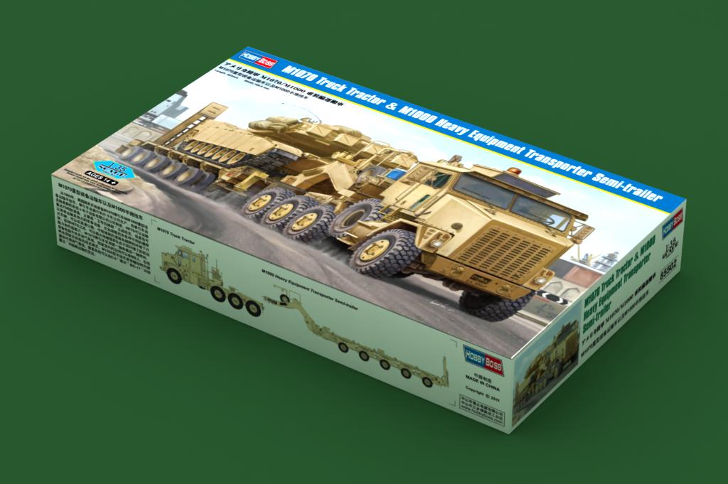 1/35 M1070 Truck Tractor & M1000 Heavy Equipment Transporter Semi-trailer - Hobby Sense