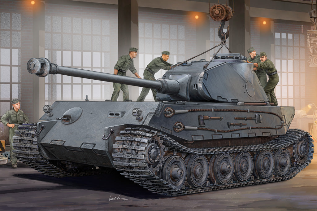 1/35 German VK4502 (P) Hintern - Hobby Sense