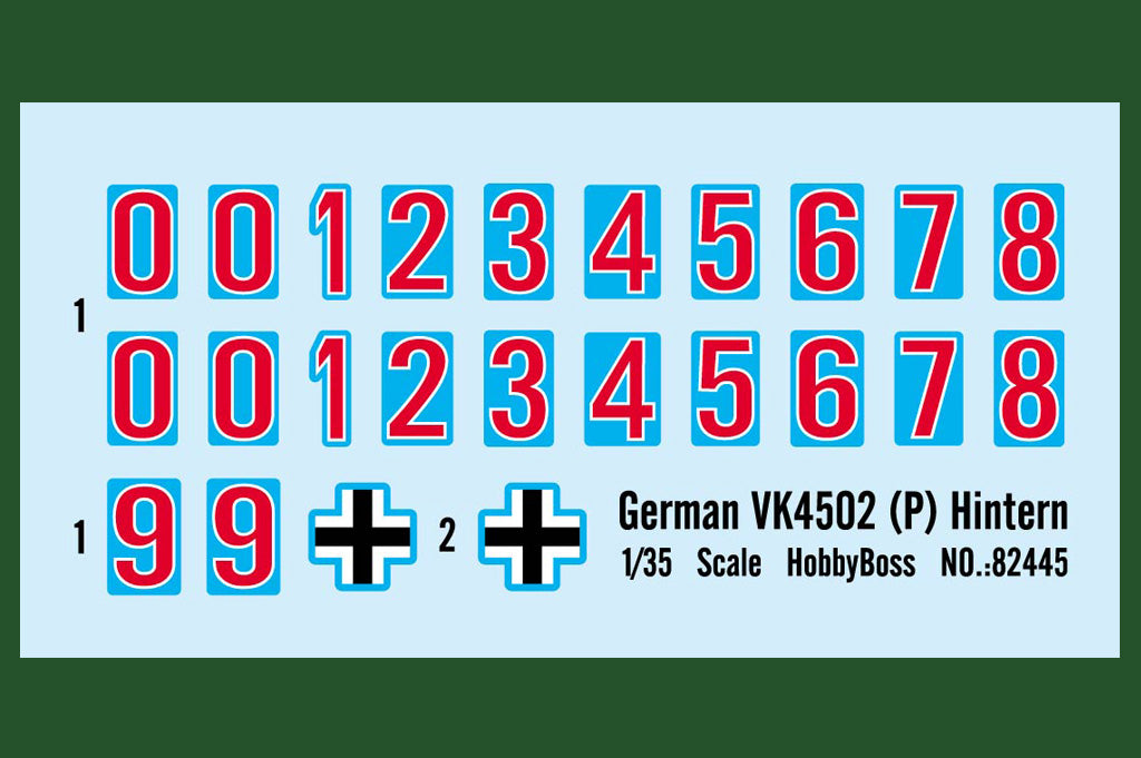 1/35 German VK4502 (P) Hintern - Hobby Sense