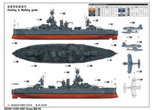 1/350 USS Texas BB-35 - Hobby Sense