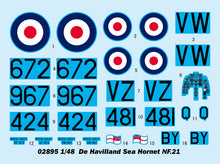 1/48 De Havilland Sea Hornet NF.21 - Hobby Sense