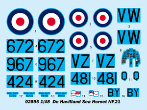 1/48 De Havilland Sea Hornet NF.21 - Hobby Sense