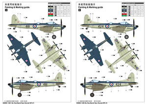 1/48 De Havilland Sea Hornet NF.21 - Hobby Sense