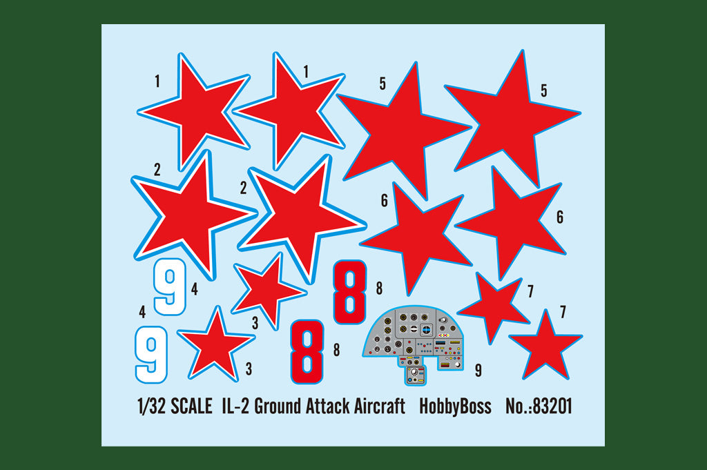 1/32 IL2 Sturmovik Ground Attack Aircraft - Hobby Sense