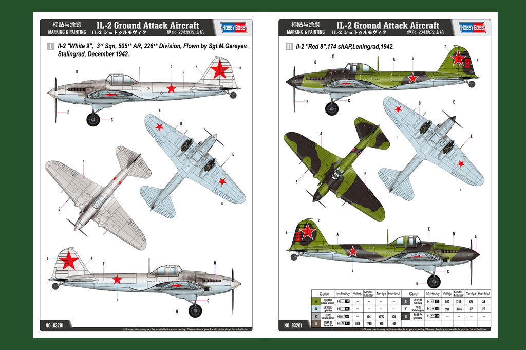 1/32 IL2 Sturmovik Ground Attack Aircraft - Hobby Sense