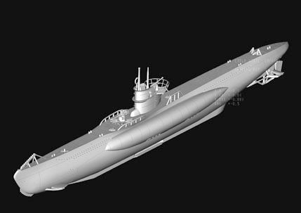 1/350 DKM Navy Type VII-B U-Boat - Hobby Sense