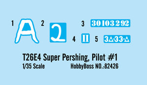 1/35 T26E4 Super Pershing Pilot #1 - Hobby Sense