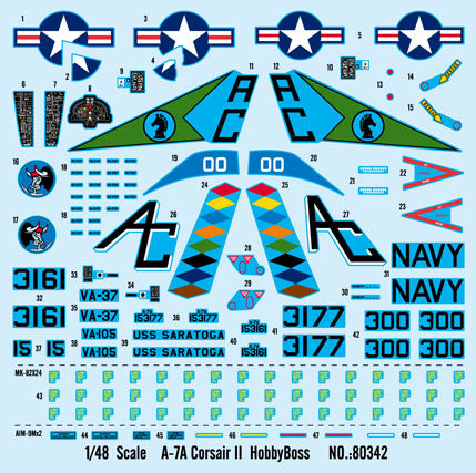 1/48 A-7A Corsair II - Hobby Sense