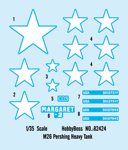 1/35 M26 Pershing Heavy Tank - Hobby Sense