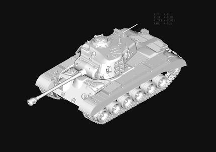 1/35 M26 Pershing Heavy Tank - Hobby Sense