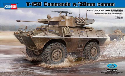1/35 V-150 Commando w/20mm Cannon - Hobby Sense