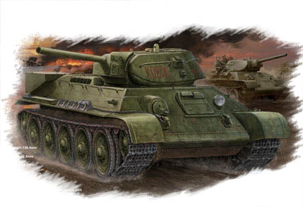 1/48 Russian T34/76 (Model 1942 Factory No.112) - Hobby Sense