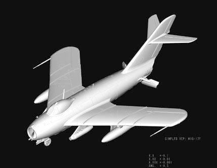1/48 MiG-17F Fresco C - Hobby Sense