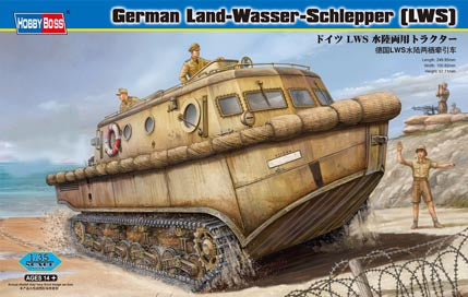 1/35 German LWS Amphibious Tractor Early Production - Hobby Sense