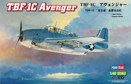 1/48 TBF 1C Avenger - Hobby Sense