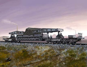 1/72 German Rail Transporter for Karl-Geraet - Hobby Sense