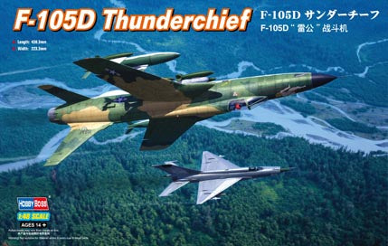 1/48 F-105D Thunderchief - Hobby Sense