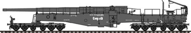 1/72 German 280mm K5(E) Railway Gun Leopold - Hobby Sense