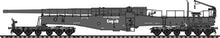 1/72 German 280mm K5(E) Railway Gun Leopold - Hobby Sense